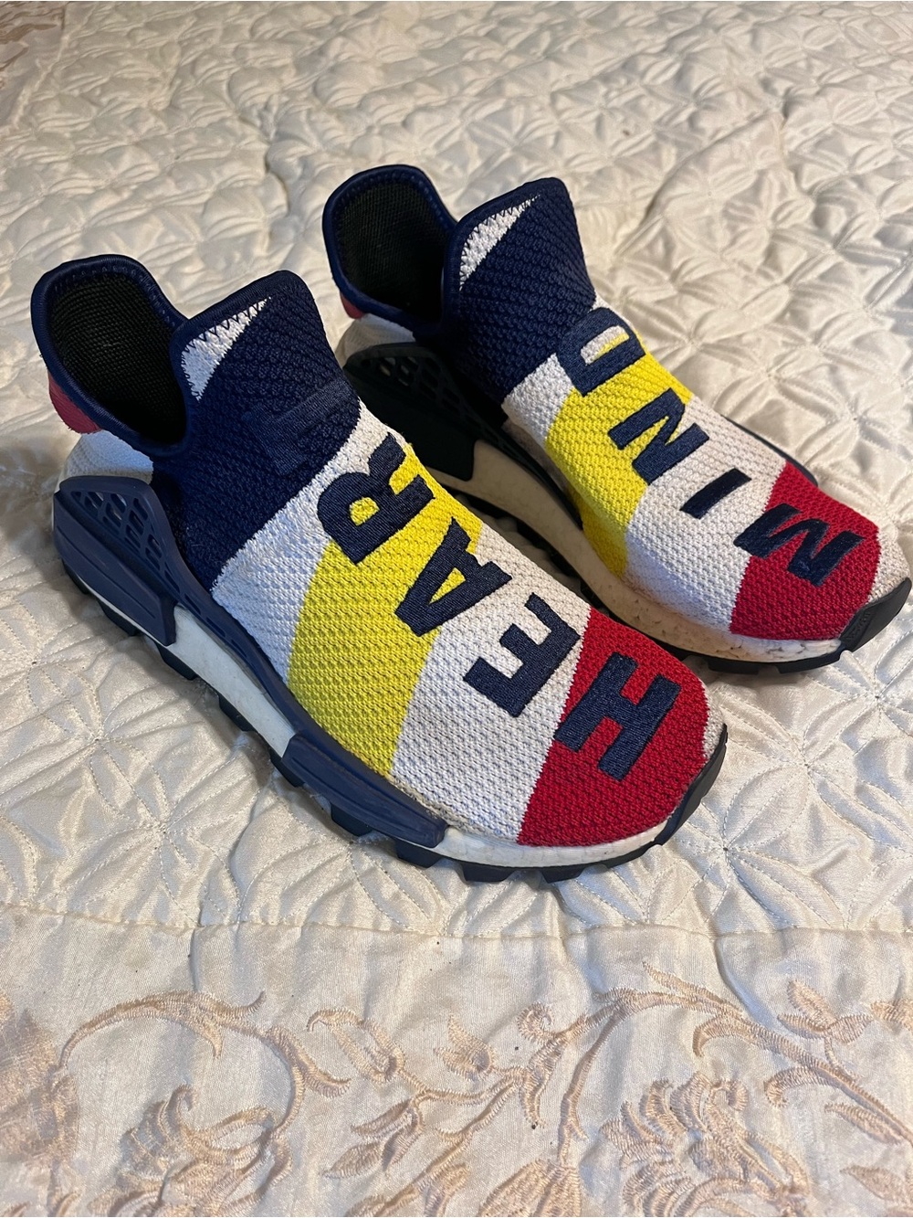 Pharrell x Billionaire Boys Club x Adidas NMD Human Race Trail- size 7.5